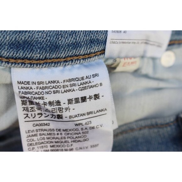 Levi's Mile High Cutoff Shorts - sz 31 - True Cutoff Jeans, 6" ins,, 70s Style! - Picture 6 of 7